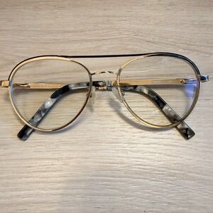 Sean John SJLO 6007 Shiny Black with‎ Shiny Gold Eyeglass Frames 55-18-145